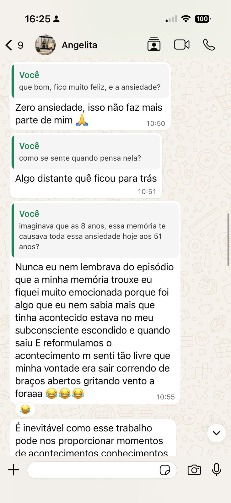 Depoimento WhatsApp 4